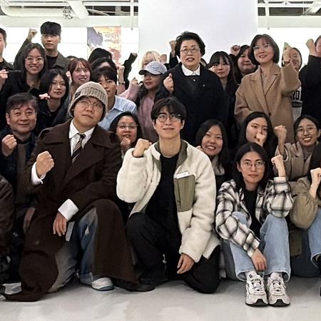 디지털만화영상전공 제27회 졸업전시회 오프닝 참석  이미지